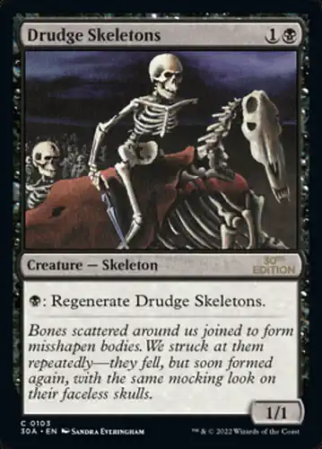 Drudge Skeletons - 30a Spoiler