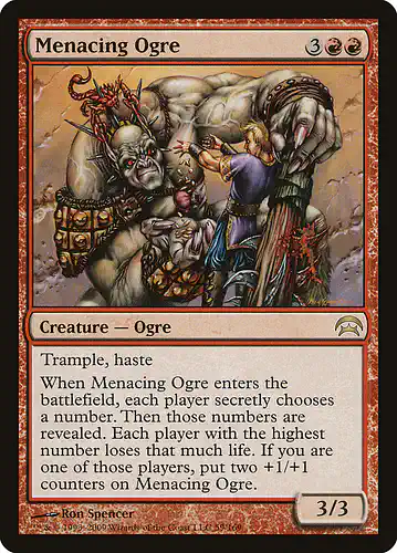 Menacing Ogre - hop Spoiler