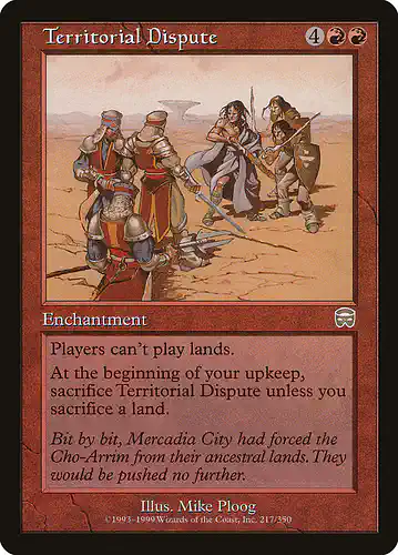 Territorial Dispute - mmq Spoiler
