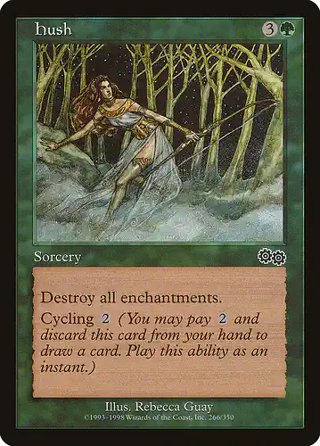 Hush - usg Spoiler