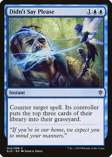 Didn't Say Please - eld Spoiler