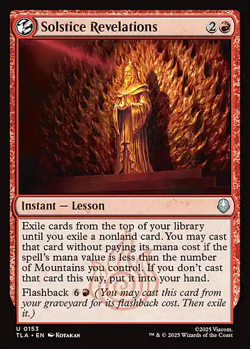 Solstice Revelations - tla Spoiler