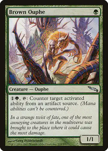 Brown Ouphe - mrd Spoiler