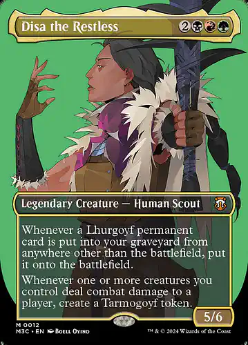 Disa the Restless - m3c Spoiler