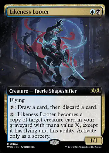 Likeness Looter - woe Spoiler