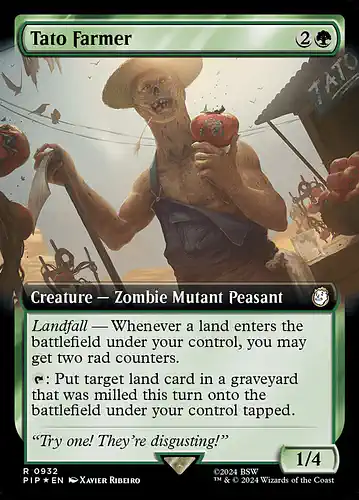 Tato Farmer - pip Spoiler