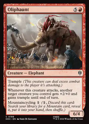 Oliphaunt - hoc Spoiler