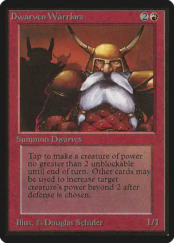 Dwarven Warriors - leb Spoiler