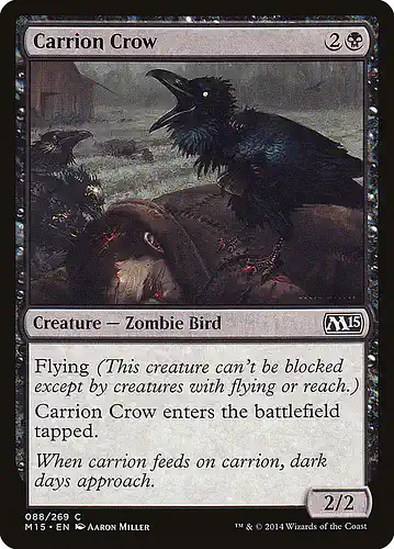 Carrion Crow - m15 Spoiler