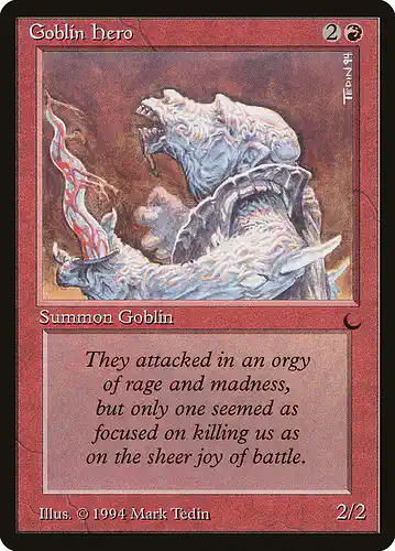 Goblin Hero - drk Spoiler