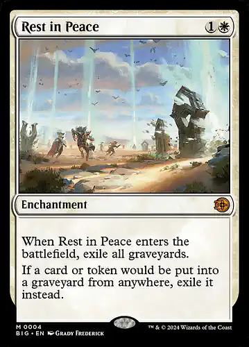 Rest in Peace - big Spoiler