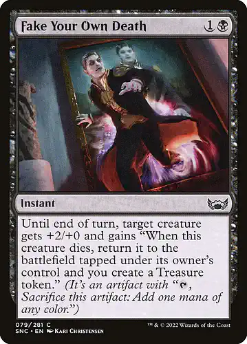 Fake Your Own Death - snc Spoiler