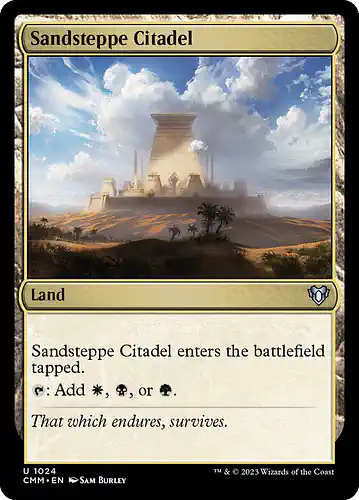 Sandsteppe Citadel - cmm Spoiler