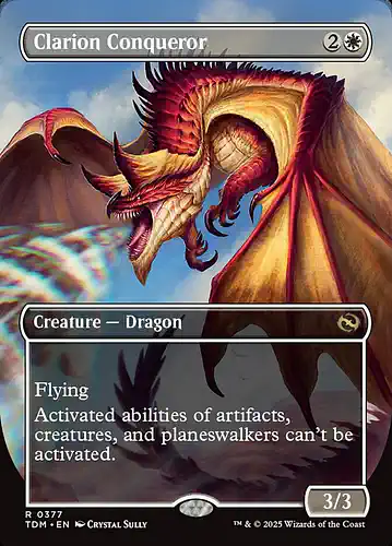 Clarion Conqueror - tdm Spoiler
