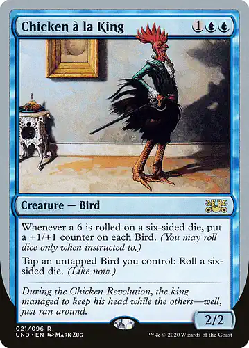 Chicken à la King - und Spoiler