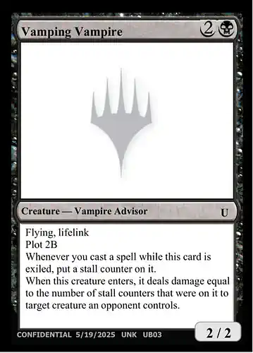Vamping Vampire - unk Spoiler