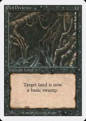 Evil Presence - 3ed Spoiler