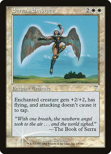 Serra's Embrace - 7ed Spoiler