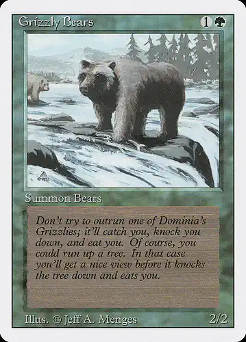 Grizzly Bears - 3ed Spoiler