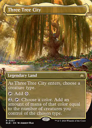Three Tree City - blb Spoiler