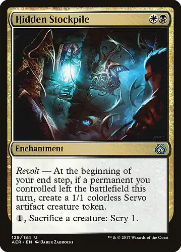 Hidden Stockpile - aer Spoiler