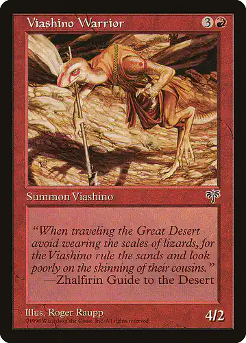 Viashino Warrior - mir Spoiler
