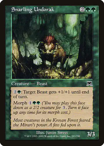 Snarling Undorak - ons Spoiler