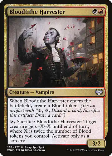 Bloodtithe Harvester - vow Spoiler