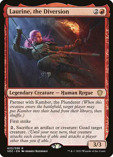 Laurine, the Diversion - voc Spoiler