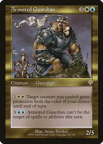 Armored Guardian - inv Spoiler