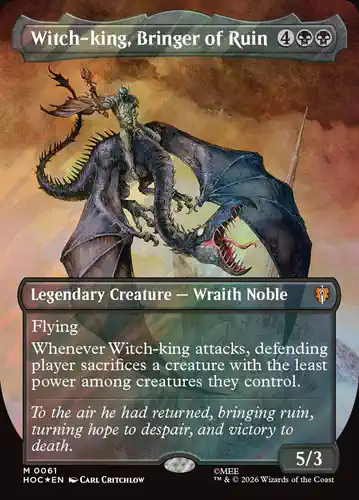 Witch-king, Bringer of Ruin - hoc Spoiler