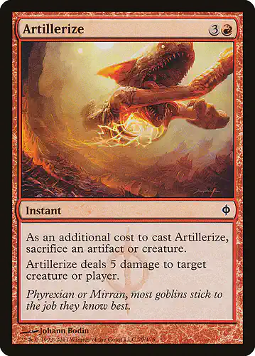 Artillerize - nph Spoiler