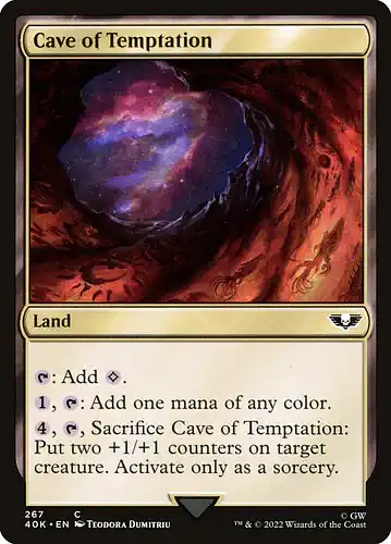 Cave of Temptation - 40k Spoiler