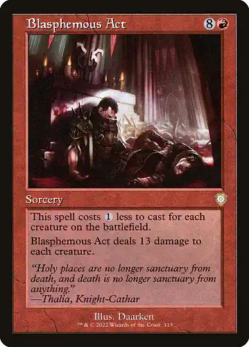 Blasphemous Act - brc Spoiler