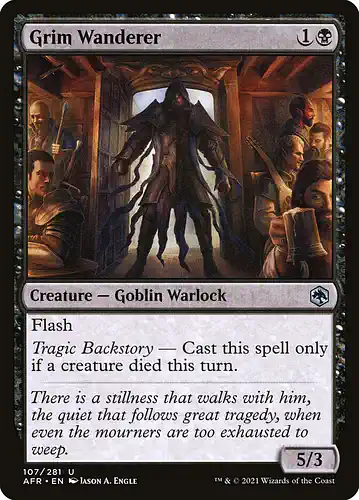 Grim Wanderer - afr Spoiler