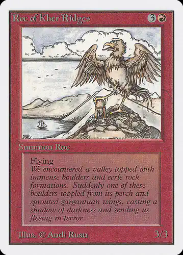 Roc of Kher Ridges - 2ed Spoiler