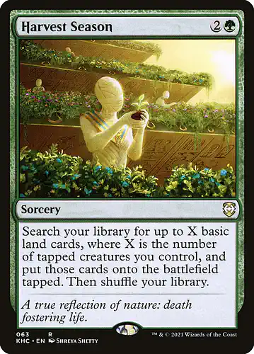 Harvest Season - khc Spoiler