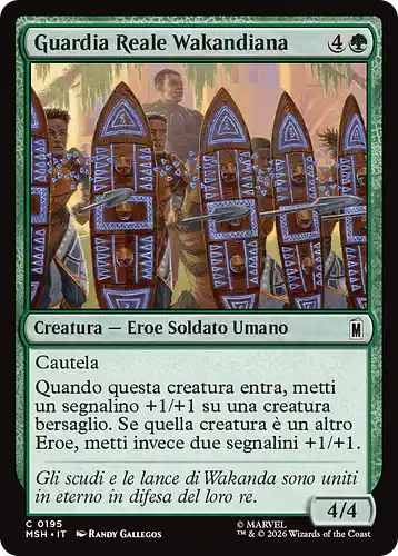Wakandan Royal Guard - msh Spoiler
