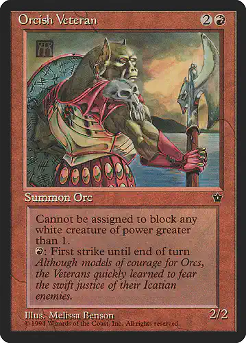 Orcish Veteran - fem Spoiler