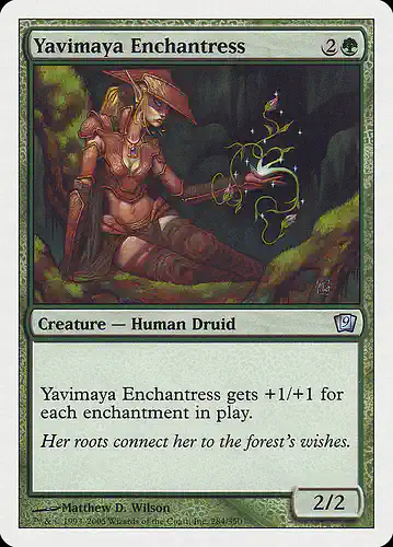 Yavimaya Enchantress - 9ed Spoiler