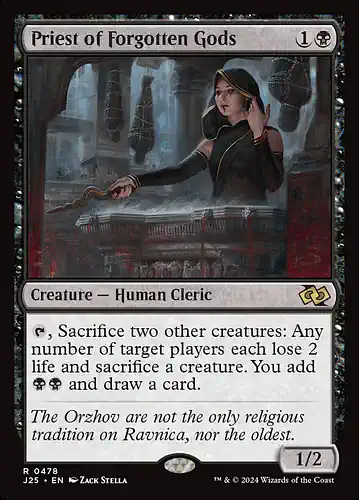 Priest of Forgotten Gods - j25 Spoiler