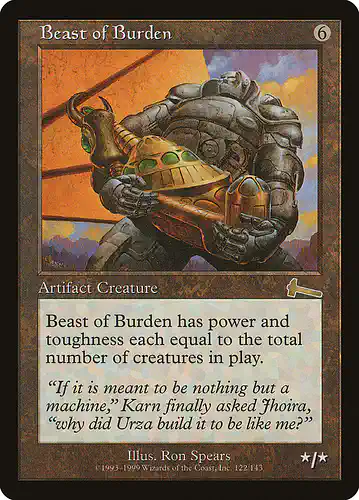 Beast of Burden - ulg Spoiler