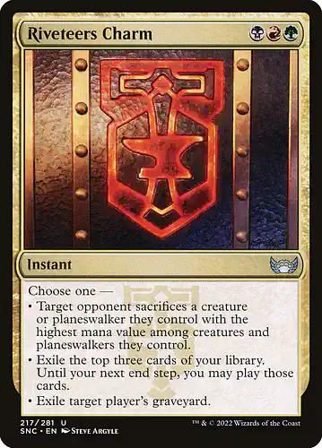 Riveteers Charm - snc Spoiler