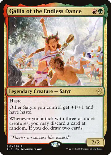 Gallia of the Endless Dance - thb Spoiler
