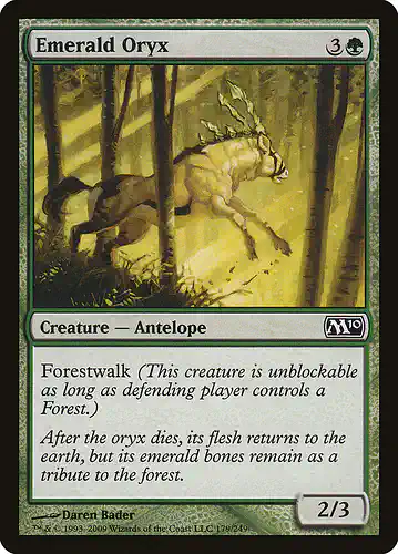 Emerald Oryx - m10 Spoiler