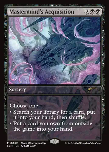 Mastermind's Acquisition - sch Spoiler