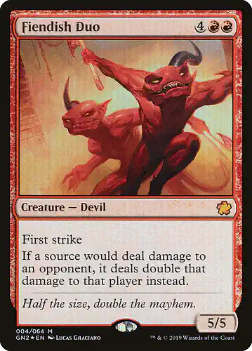Fiendish Duo - gn2 Spoiler