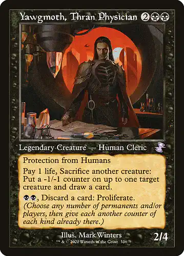 Yawgmoth, Thran Physician - tsr Spoiler