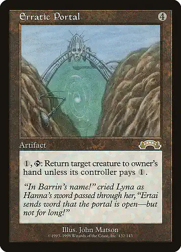 Erratic Portal - exo Spoiler