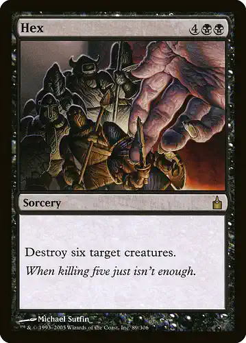 Hex - rav Spoiler